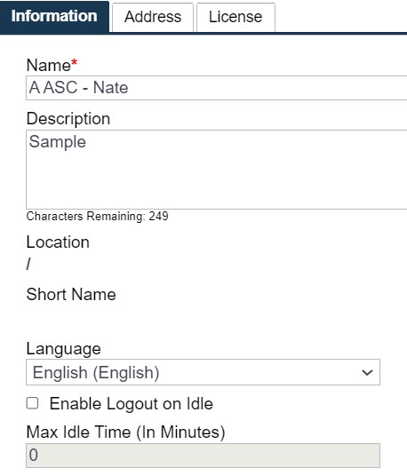 FastTest Enable Auto Logoff