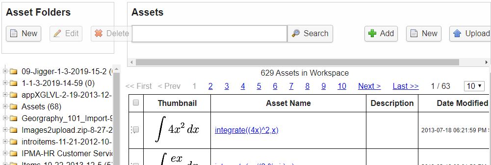 Assets Manager