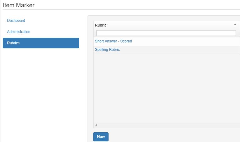 New Rubric