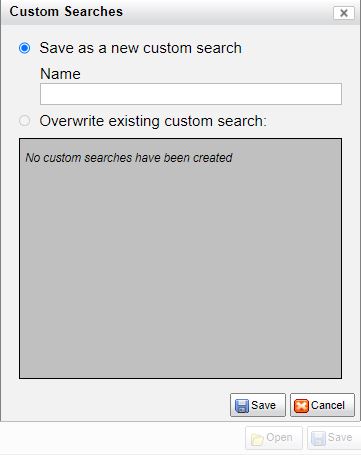 Search Save