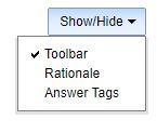 Show Hide Button