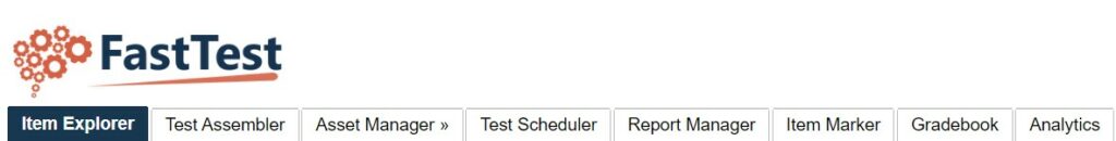 FastTest Workspace Screenshot - Guide for All Users