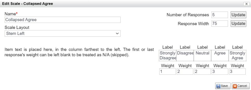 Likert Type - Author View 2
