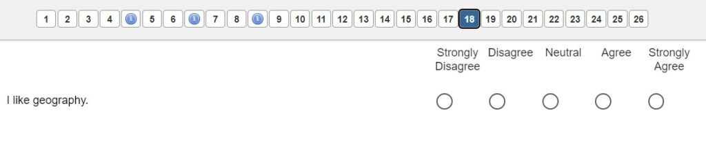 Likert Type - Student View