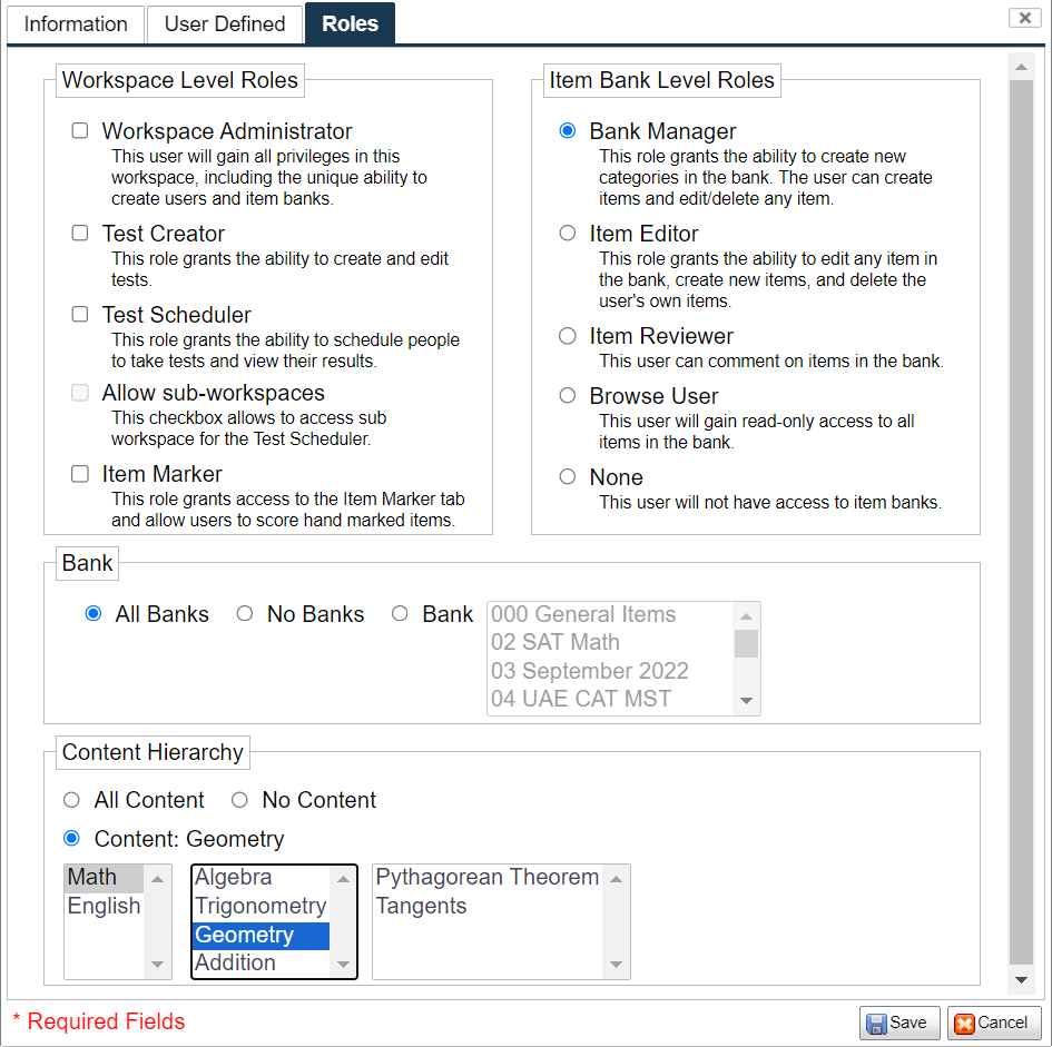 Math Teacher Access