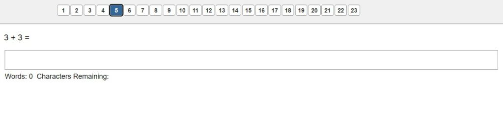 Scored Short Answer - Student View