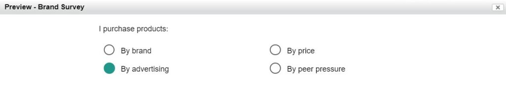 Survey - Student View